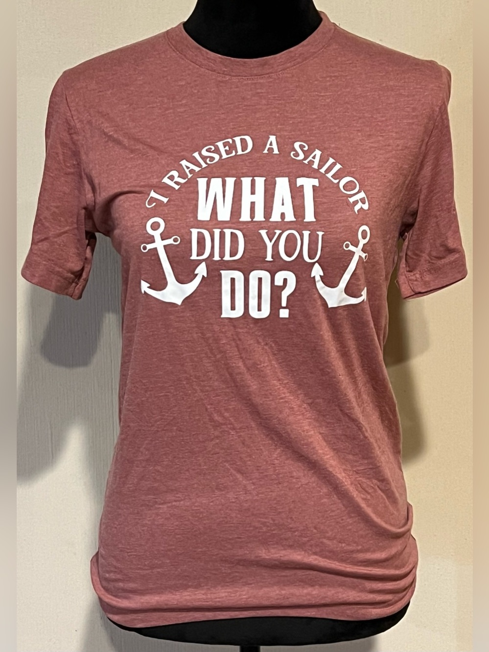 Raised a Sailor Graphic Tee -size S